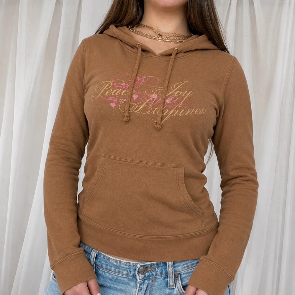 rare vintage y2k aeropostale brown pullover